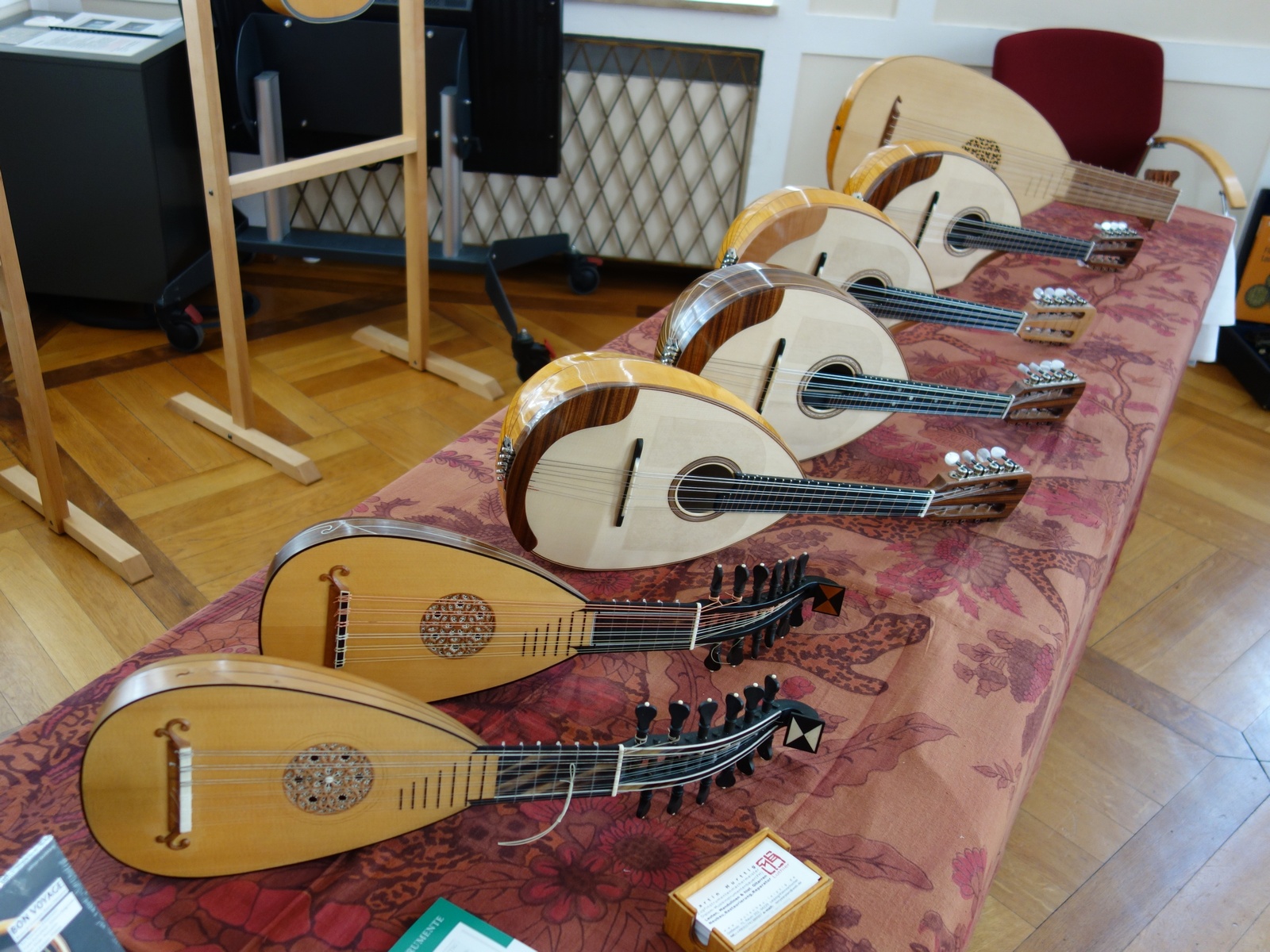 Mandolinen beim Eurofestival Zupfmusik