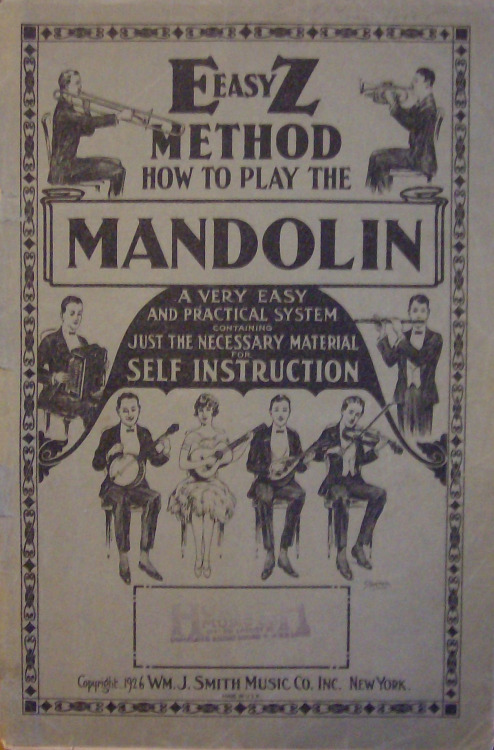 EasyZ Method for the mandolin