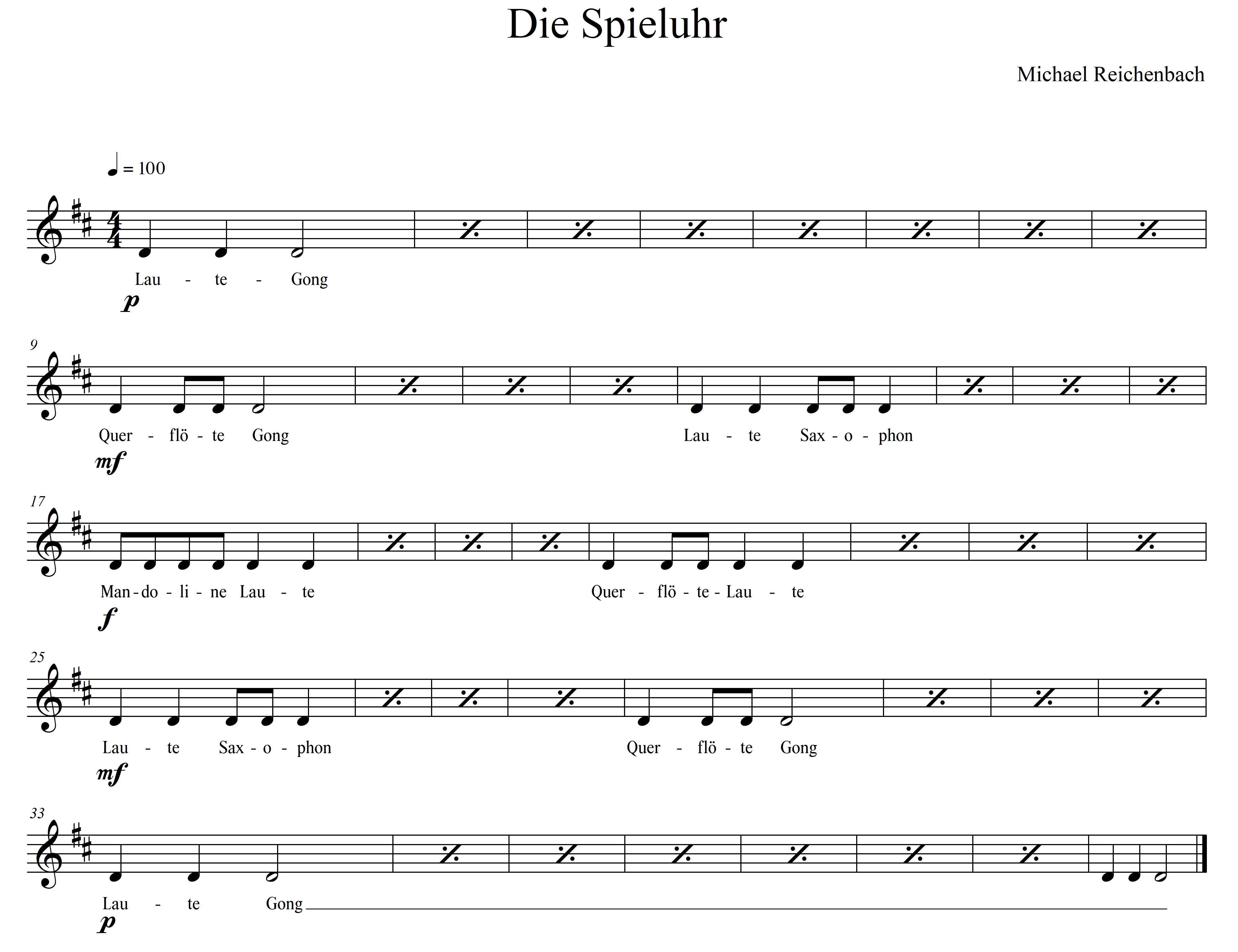 Die Spieluhr