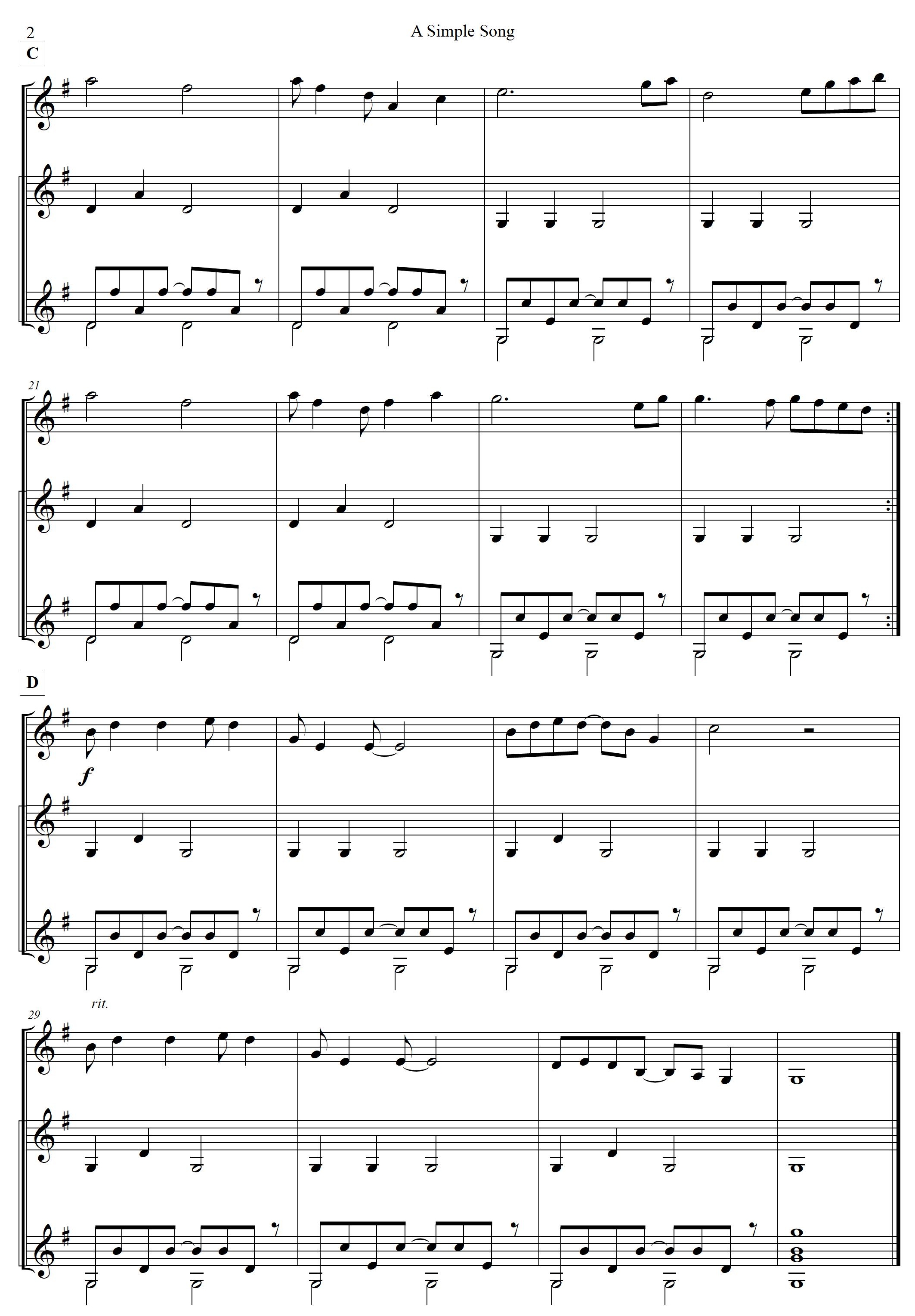 Mandoline lernen - A Simple Song Mandolinenkurs Mandolinenschule Onlinekurs 