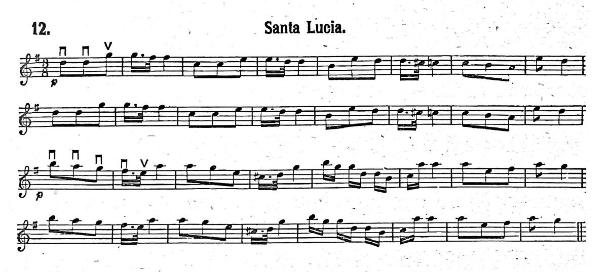 Francis & Day's Mandoline Tutor Walter Redmond Santa Lucia