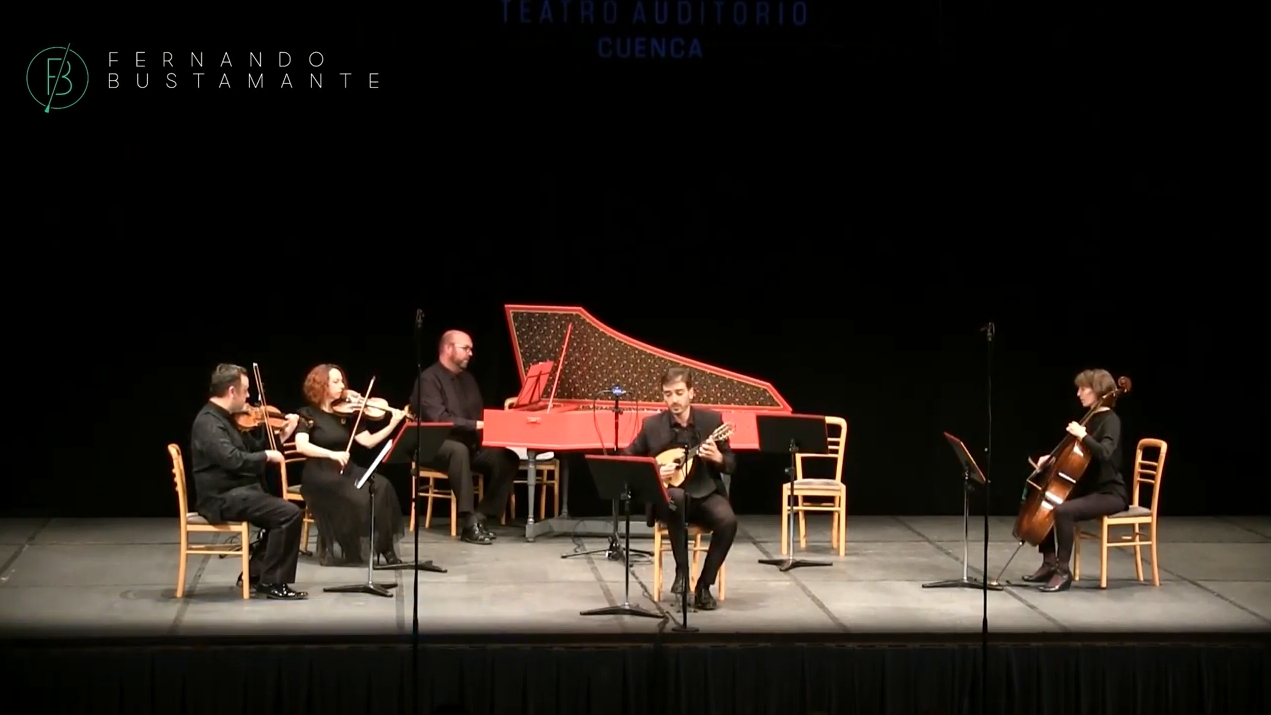 Fernando Bustamante - Aus dem Video Vivaldi Konzert D-Dur Fernando Bustamante Vivaldi Konzert D-Dur