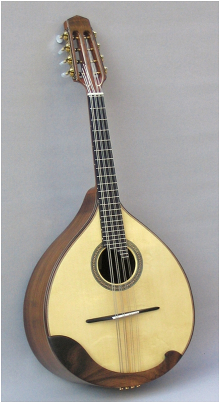 Robert Margo mit Mandoline Instrument des Jahres Mandolinenspieler des Tages Liuto cantablie