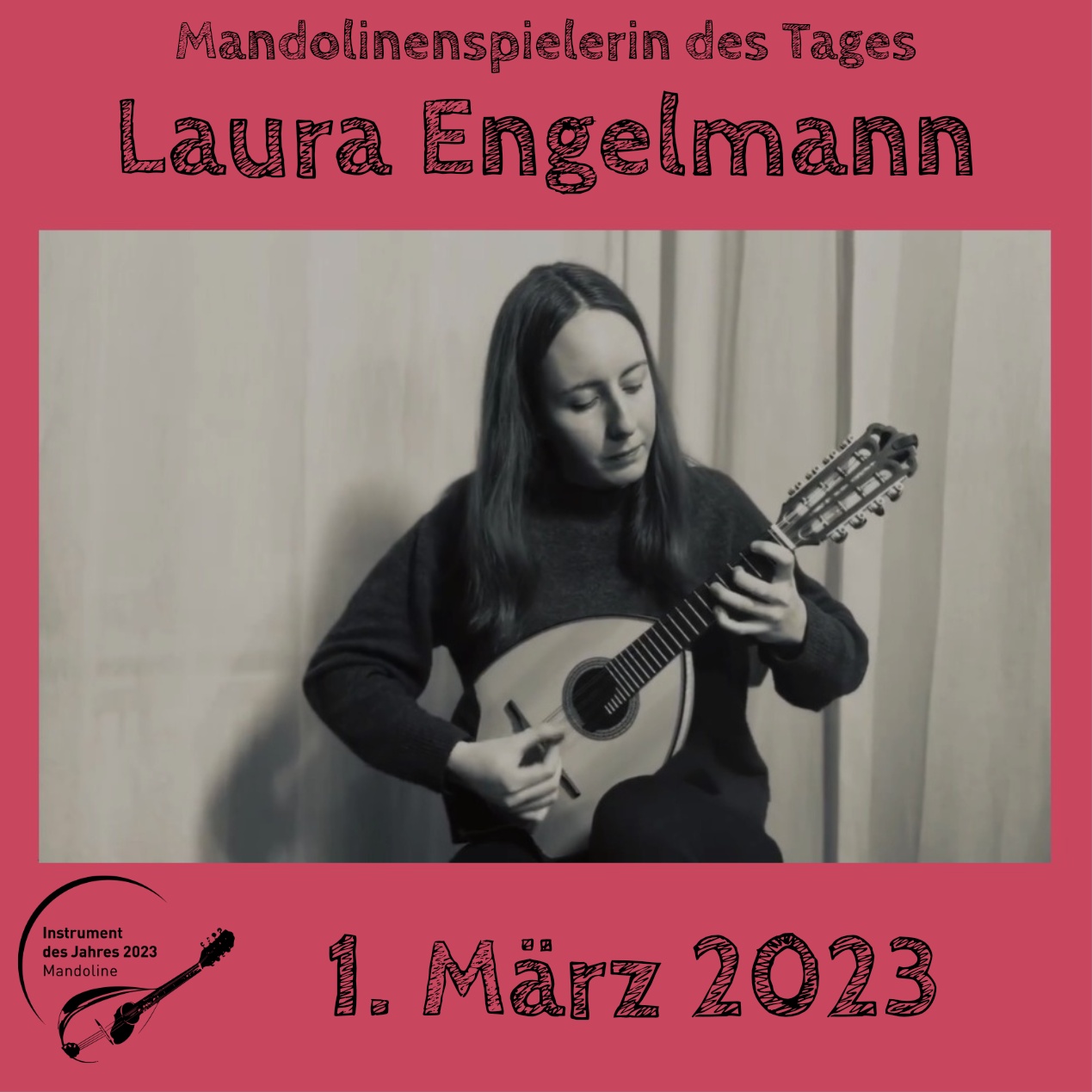 Laura EngelmannMandoline Instrument des Jahres 2023 Mandolinenspielerin des Tages