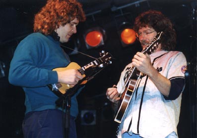 Radim Zenkl und Sam Bush Radim Zenkl Mandoline Instrument des Jahres Mandolinenspieler des Tages