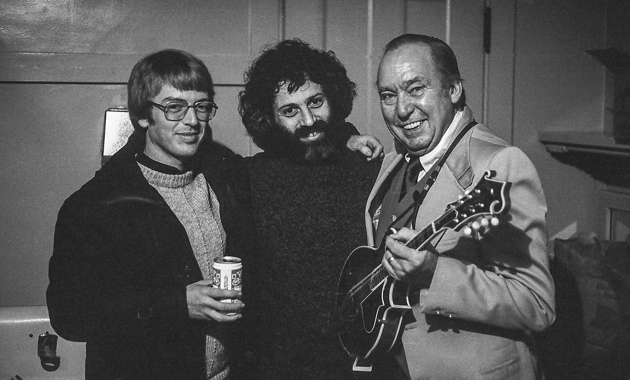 Keith Harris, David Grisman, Jethro Burns Keith Harris Mandoline