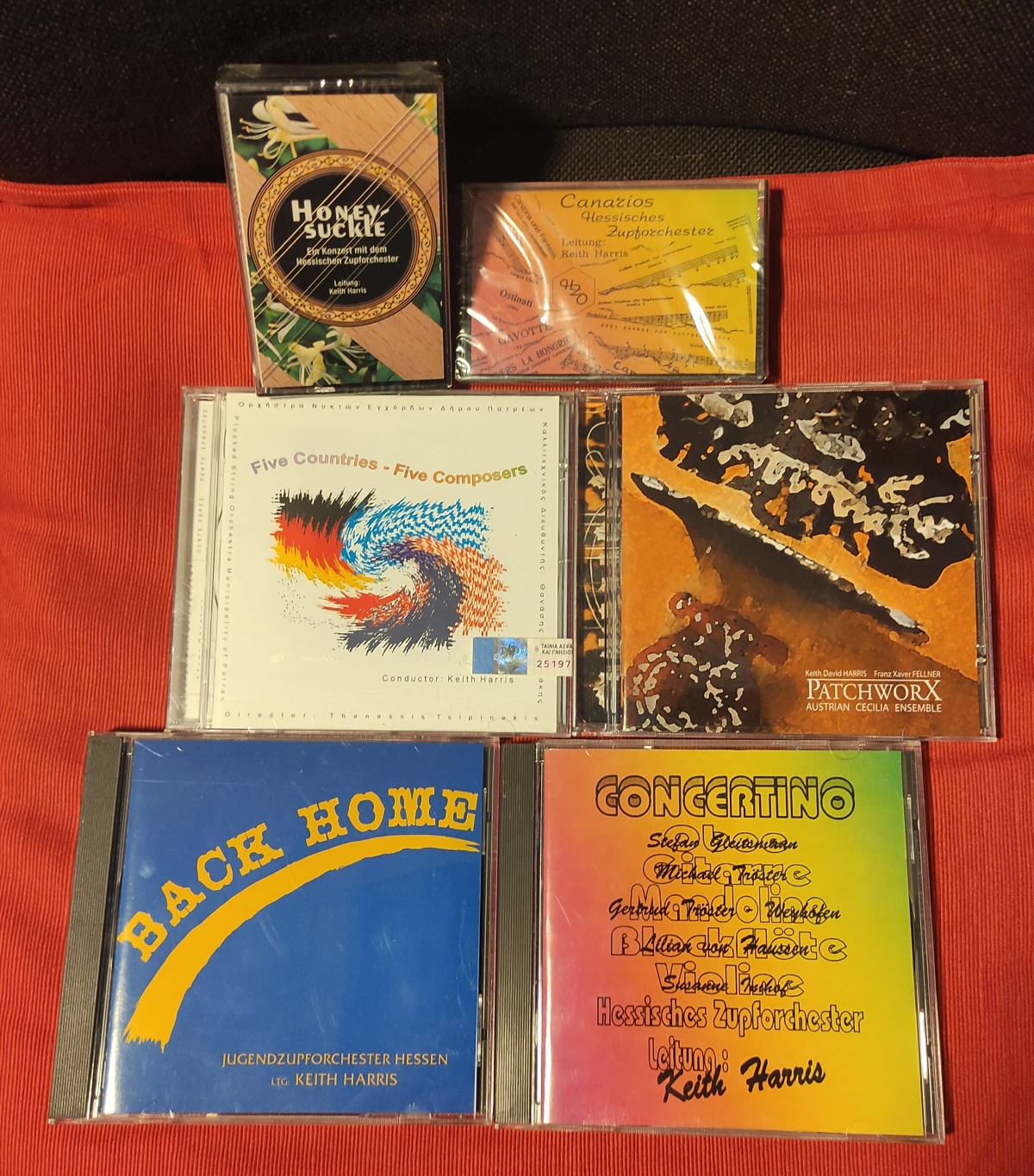 Keith Harris - CD Aufnahmen Hessische Zupforchester u.a. Keith Harris Mandoline