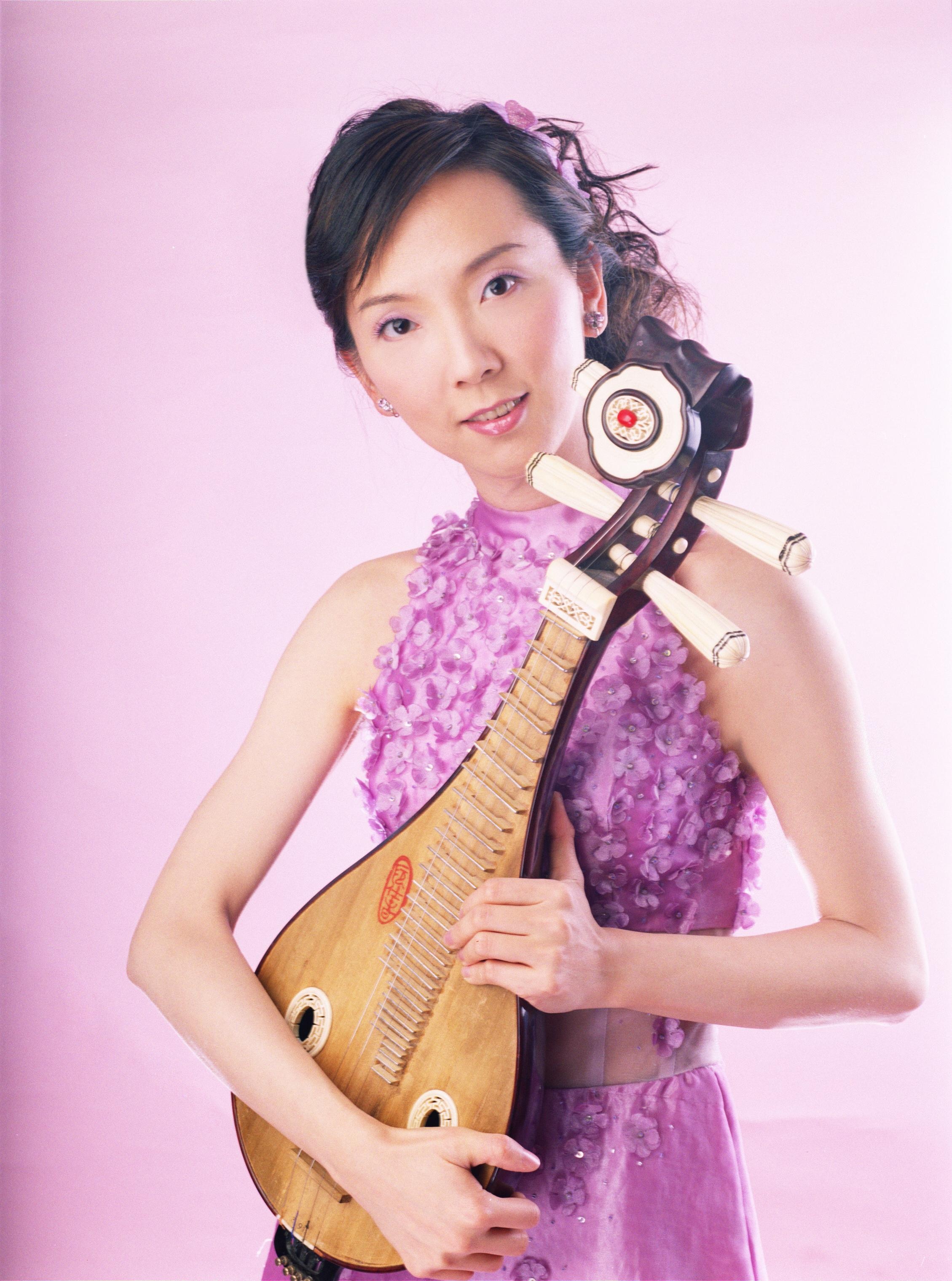 Zihan Chen mit Liuqin Rich del Grosso Blues Mandoline