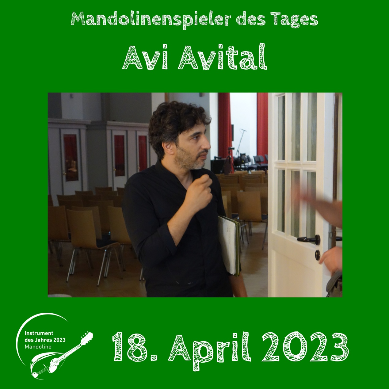 Avi Avital Instrument des Jahres 2023 Mandolinenspieler Mandolinenspielerin des Tages