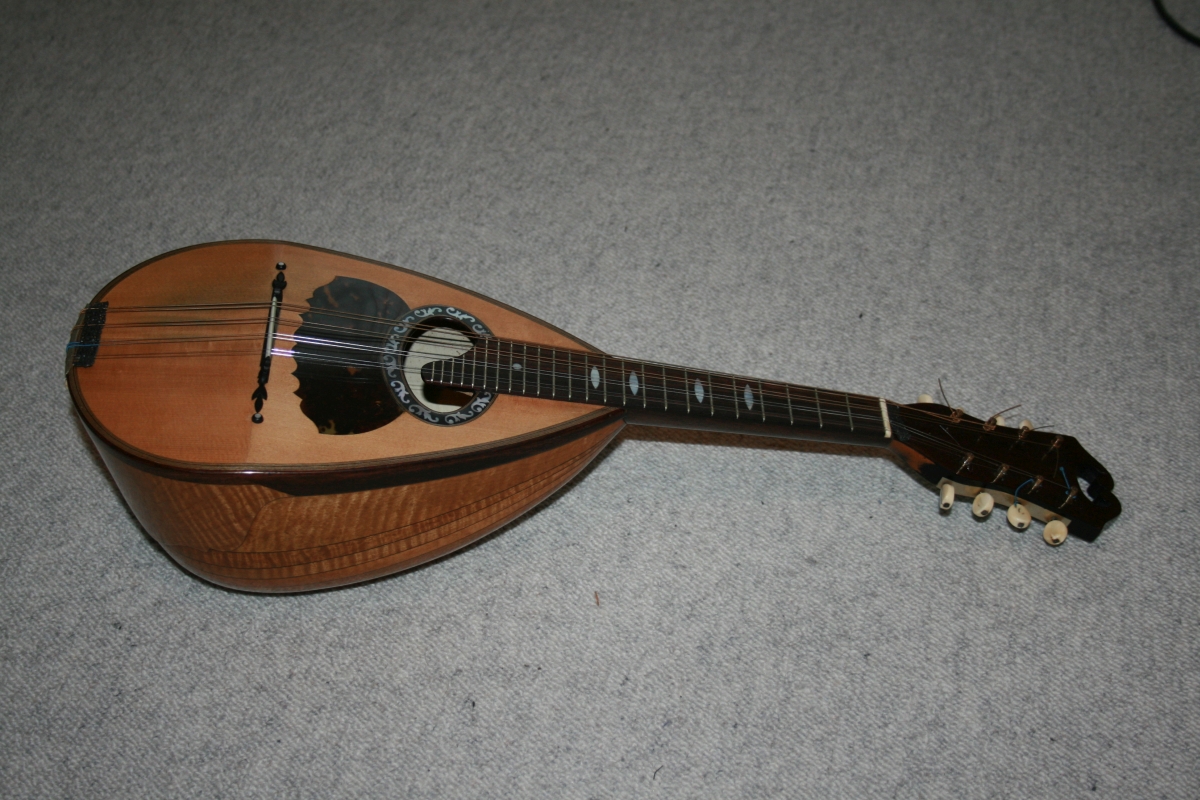 Mandoline von Fernando de Perugia Frank Scheuerle Mandoline Instrument des Jahres Mandolinenspieler des Tages