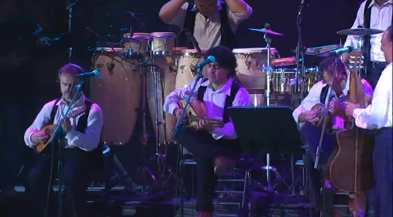 Nunzio Reina Renzo Arbore Mandoline
