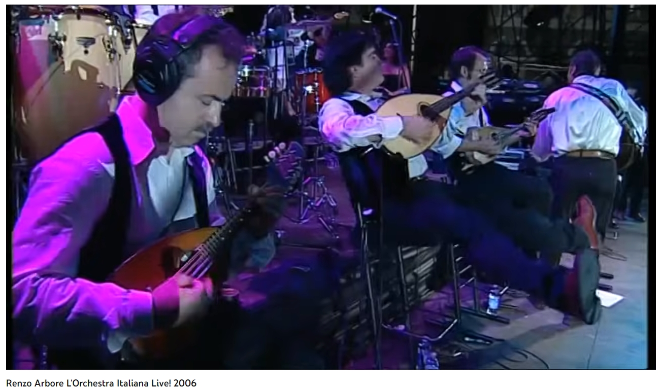 Nunzio Reina Renzo Arbore Mandoline