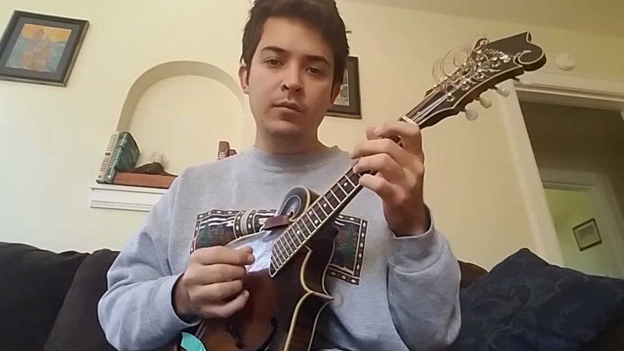 Tristan Scroggins Mandoline Instrument des Jahres Mandolinenspieler des Tages