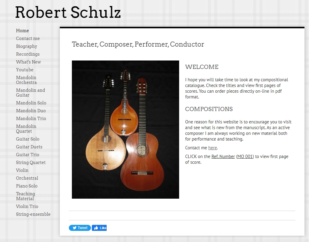 Robert Schulz Mandoline Instrument des Jahres Mandolinenspieler des Tages