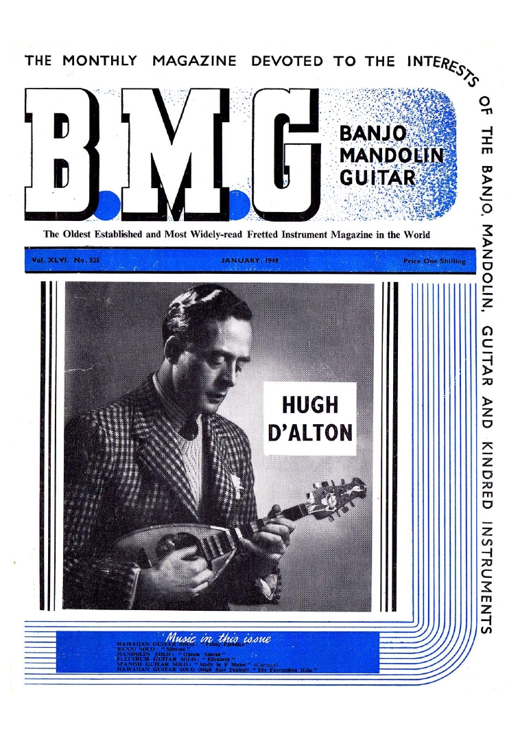 Hugo D'Alton Mandoline Instrument des Jahres Mandolinenspieler des Tages