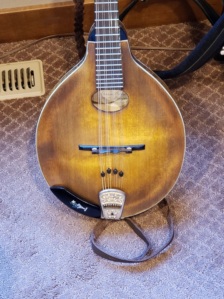 Aidan Crossey Mandoline Instrument des Jahres Mandolinenspieler des Tages