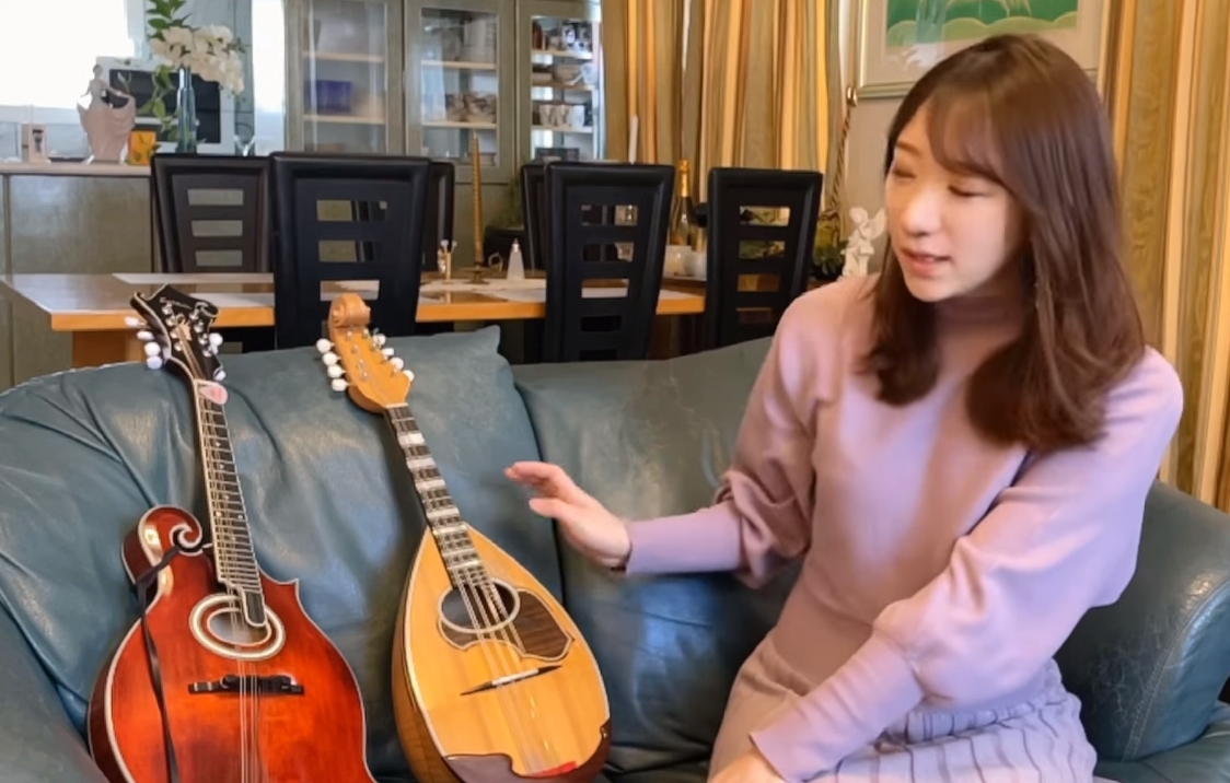 Fujikawa Airi  Mandoline Instrument des Jahres Mandolinenspieler des Tages