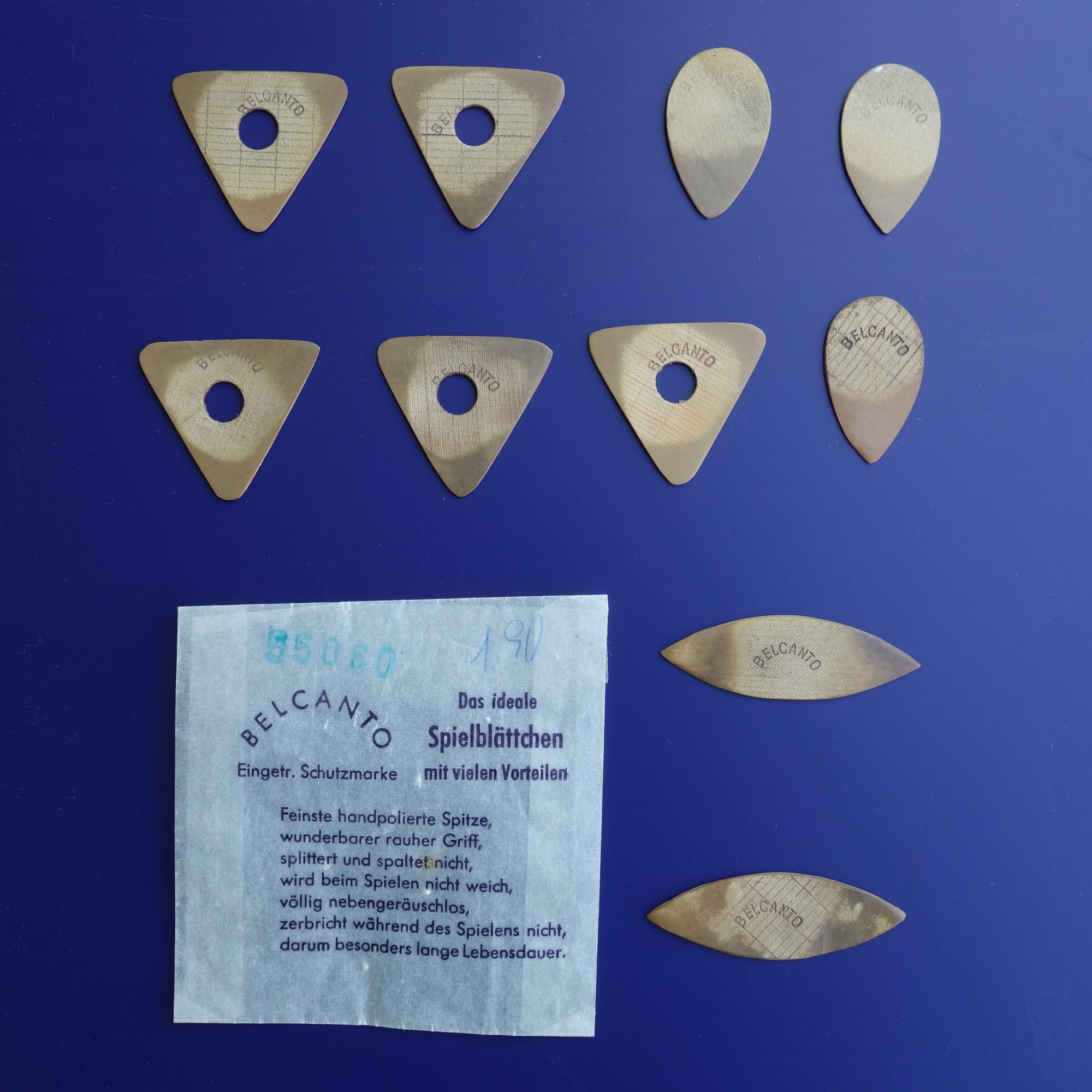 Alles über Plektren Mandoline Mandolin Belcanto Plektren